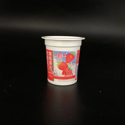 125ml de hete container van de verkoop plastic yoghurt