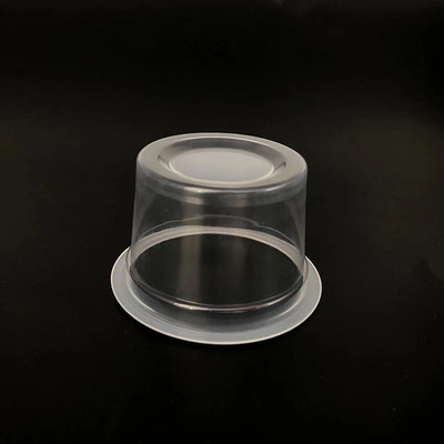 van de Sauskoppen van 100ml 3.5oz de Beschikbare Plastic van het de Yoghurtparfait Transparante Plastic Koppen