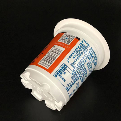 Van de de Drank Plastic Yoghurt van de douanedruk Koud de Kop10oz 320ml Voorgesneden Deksel