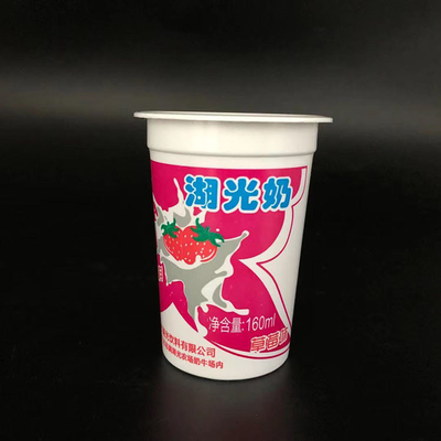 Verbinding van de de kopgrootte van de douane160ml pp de materiële beschikbare plastic yoghurt