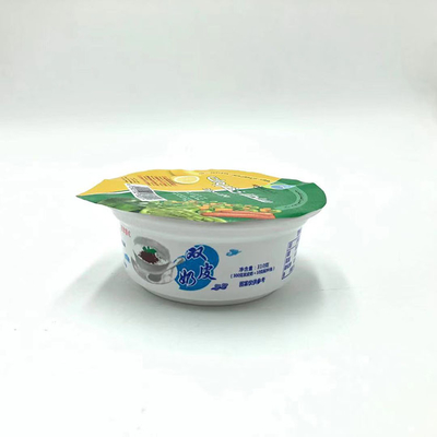 Koppen van de Eco snijden de Vriendschappelijke 8 Oz Bevroren Yoghurt pre de Weerstand van de Dekselbarst