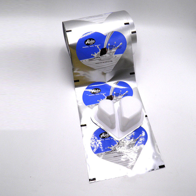 90 Micron van de het Broodjesfilm van de 100 Micronaluminiumfolie de Yoghurtkop het Verzegelen Voedselrang