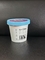 180 ml plastic yoghurt IML print met aluminiumfolie deksel en plastic deksel