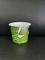 150 ml plastic yoghurt IML print met aluminiumfolie deksel en plastic deksel