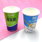 De Koppen Voorgesneden Deksel Individuele 120ml van de Oripackaardbei Bevroren Yoghurt