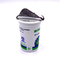 180ML pp-de witte kop van de voedselrang voor de verpakking van melk/yoghurt/sap met foliedeksel het verzegelen