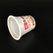 125ml roomijscontainer met plastic de yoghurtkop van het foliedeksel