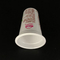 150ml de beschikbare Plastic Kop van de Drankyoghurt pp met Logo Printing