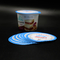 40 Micron 98mm het Deksel Beschikbare Rondheid van de Yoghurtfolie sneed PE pre Film