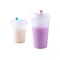 14g de Plastic Koppen 16oz van de melkthee voor Drank