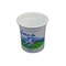 125 ml plastic yoghurtbeker met folie- en plastic deksel